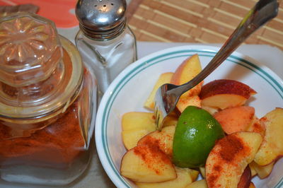 Close-up of food