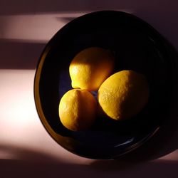 Close-up of fruits in plate