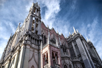 Low angle view of cathedral against sky