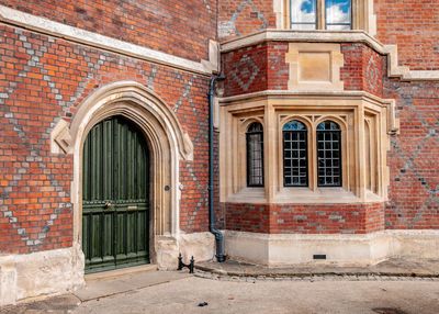 Exterior of old building