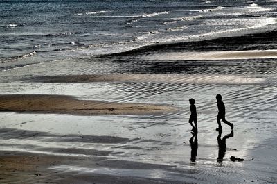 People on beach