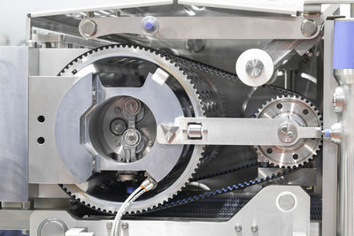 Close-up of machine part