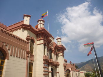 Low angle view of built structure