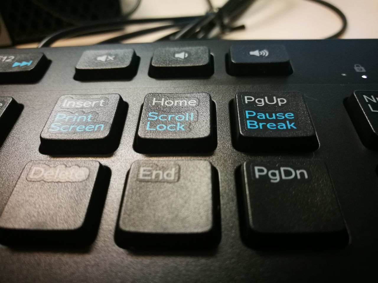 CLOSE-UP OF KEYBOARD