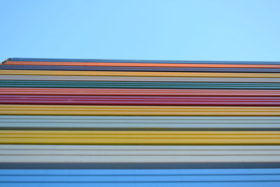 Full frame shot of multi colored pencils against white background