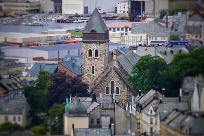 Buildings in town