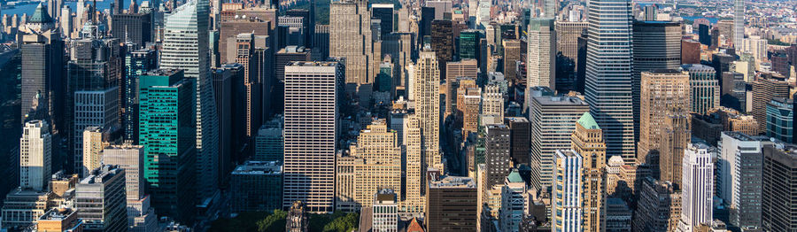 Aerial view of cityscape