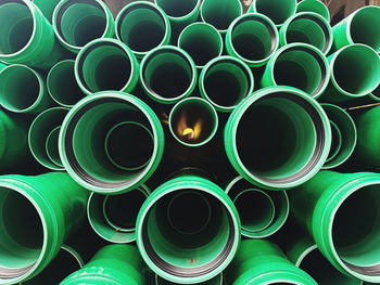 Full frame shot of pipes