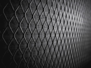 Full frame shot of metal grate