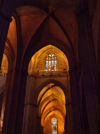 Low angle view of historical building