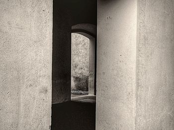 Hallway of building