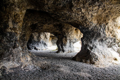 Close-up of rock formations