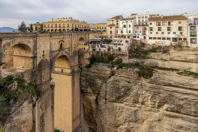 Puente nuevo in ronda, malaga, andalusia, spain