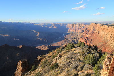Panoramic view of landscape against sky