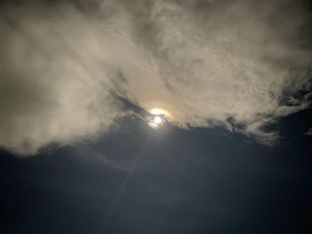 Low angle view of cloudscape against sky