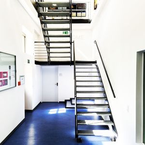 Empty corridor of building