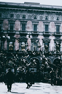 View of buildings in city