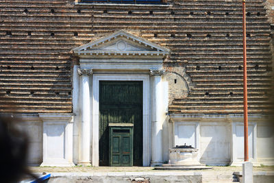 Exterior of house