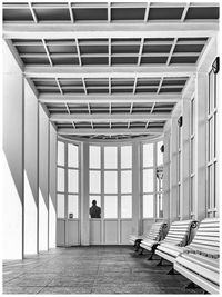 Interior of building