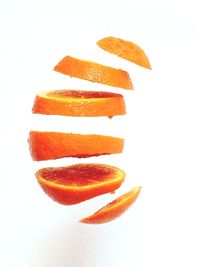 Close-up of food on white background