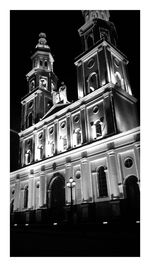 Low angle view of building facade