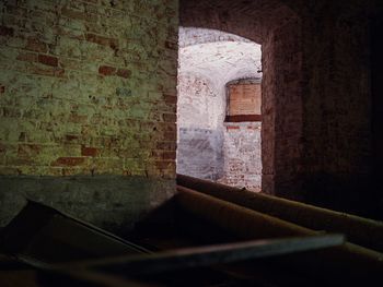 Interior of old building