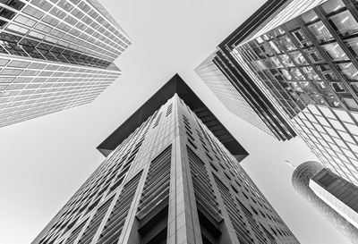 Low angle view of skyscraper