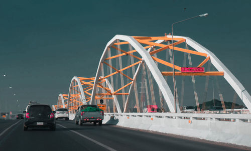 View of bridge against sky