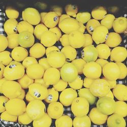 Full frame shot of fruits for sale