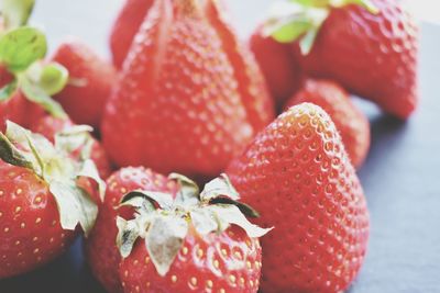 Close-up of strawberries