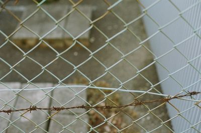 Full frame shot of chainlink fence