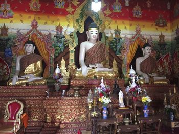 Decorations in temple