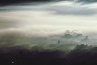 Scenic view of clouds in sky