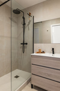 Interior of bathroom