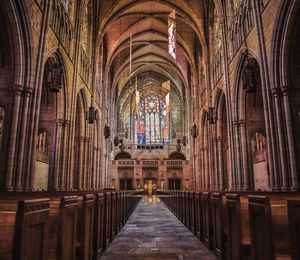 Interior of cathedral