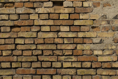 Full frame shot of brick wall