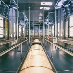 Interior of modern building