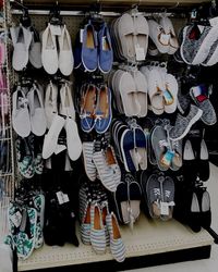 Graffiti on shelf in store for sale