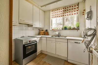 Interior of kitchen