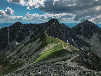 Scenic route in western tatras