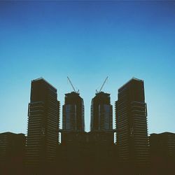 Modern buildings in city