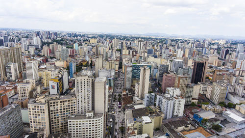 Aerial view of cityscape