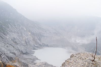 Tangkuban perahu, west java