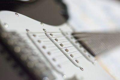 Close-up of guitar