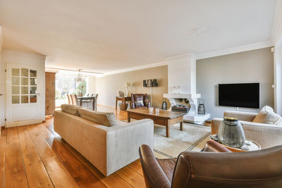 Interior of modern living room