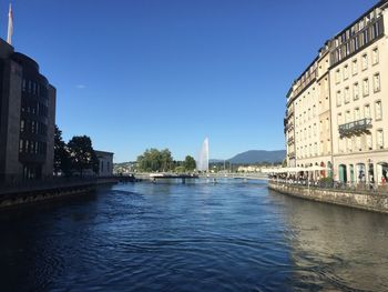 View of city at waterfront