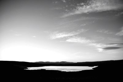 View of landscape against sky