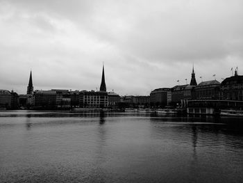 River with buildings in background