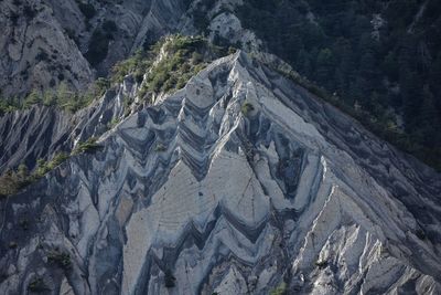 Panoramic view of rocky mountains