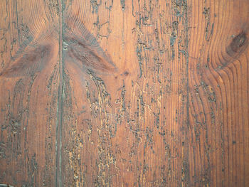 Full frame shot of weathered wooden plank